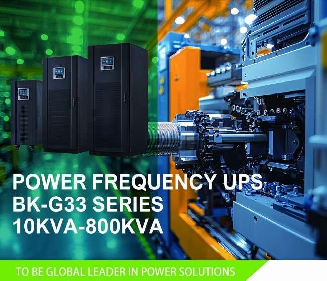Folheto de produtos - UPS de frequência industrial Série G33