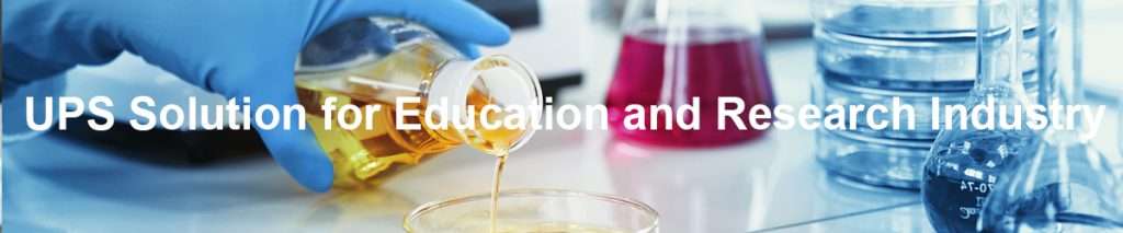 Solution UPS pour le secteur de l'éducation et de la recherche