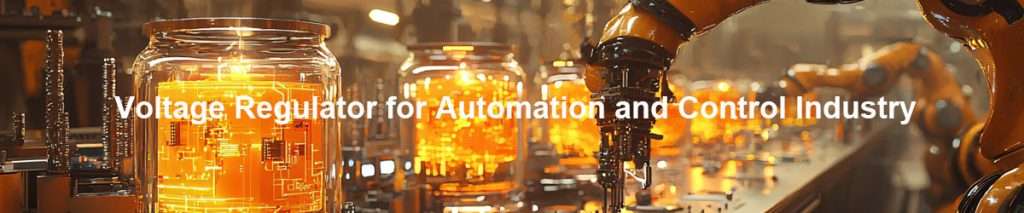 Régulateur de tension pour l'industrie de l'automatisation et du contrôle