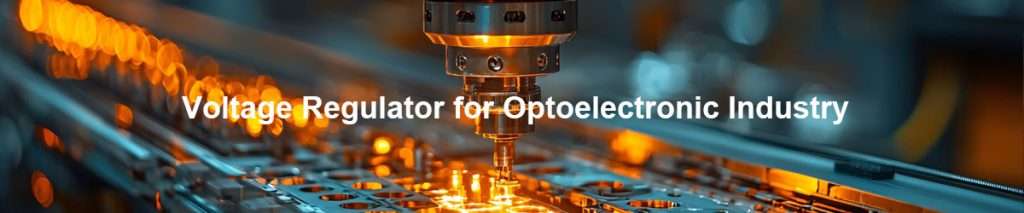 Régulateur de tension pour l'industrie optoélectronique