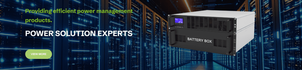 UPS montada em bastidor