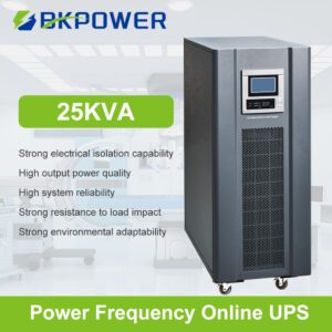 UPS on-line de frequência de energia