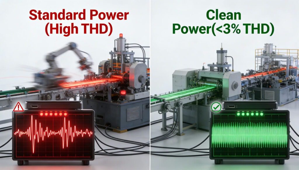 Comparison between standard power