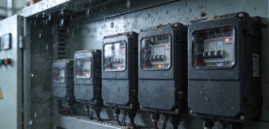 IP65-rated enclosures
