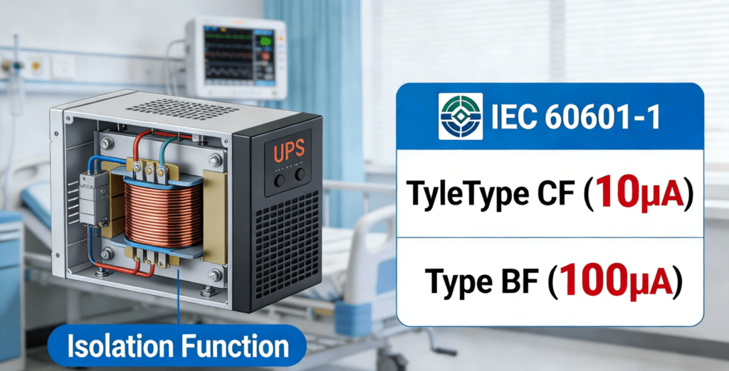 Transformer-based UPS provides the isolation