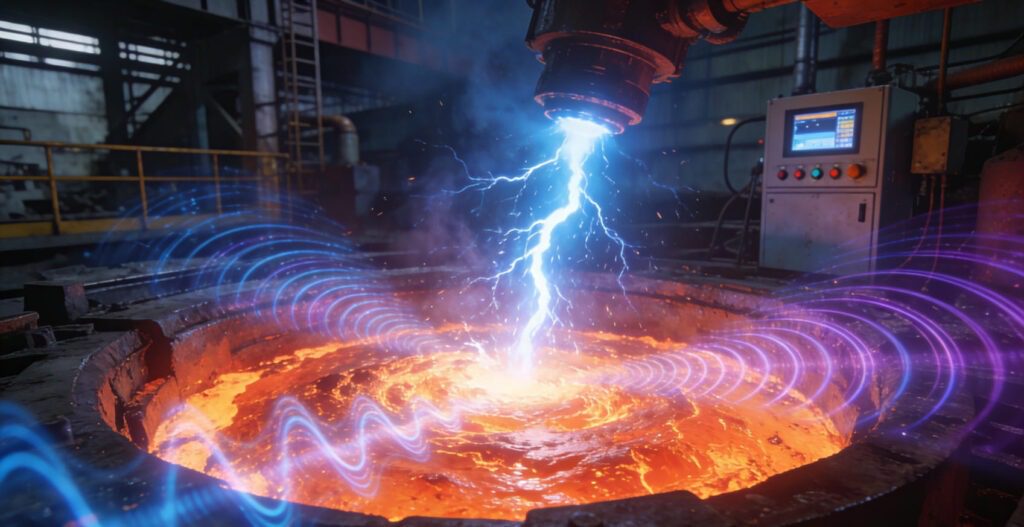 steel melting operations