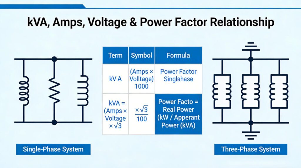 kva-zu-amps-formel-infografisch